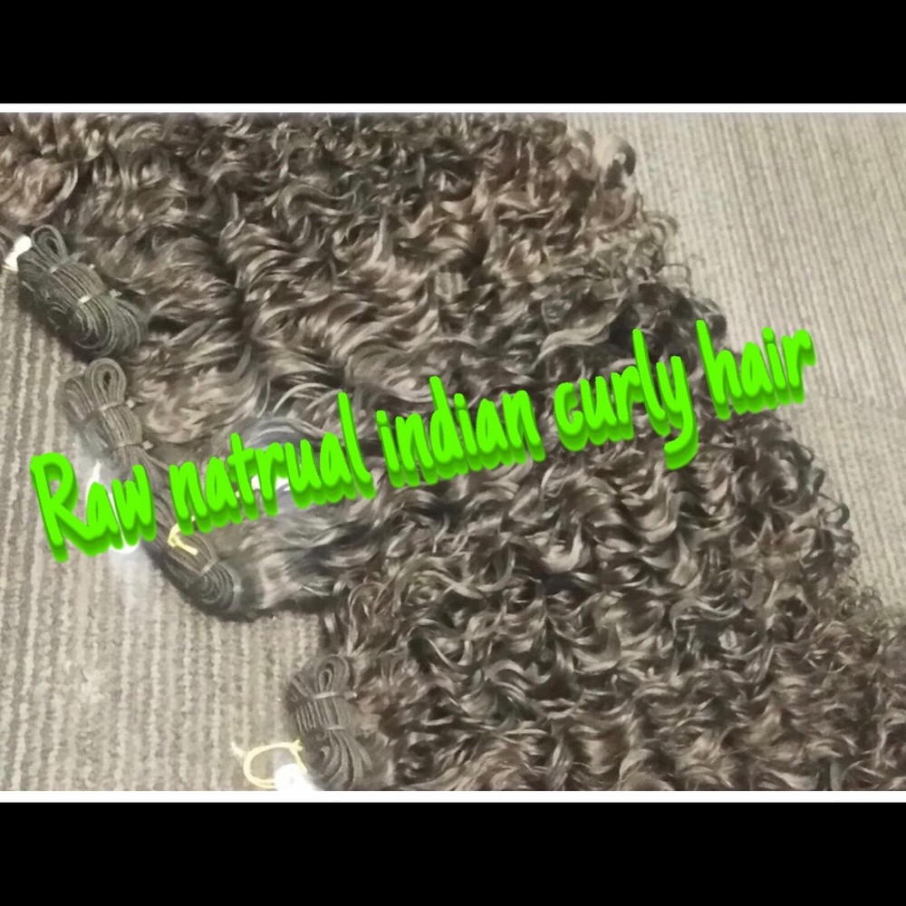 Raw Natural south Indian hair.